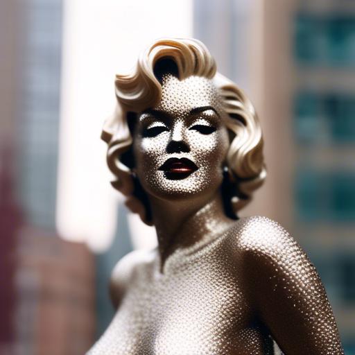 Escultura De Marilyn Monroe En Chicago