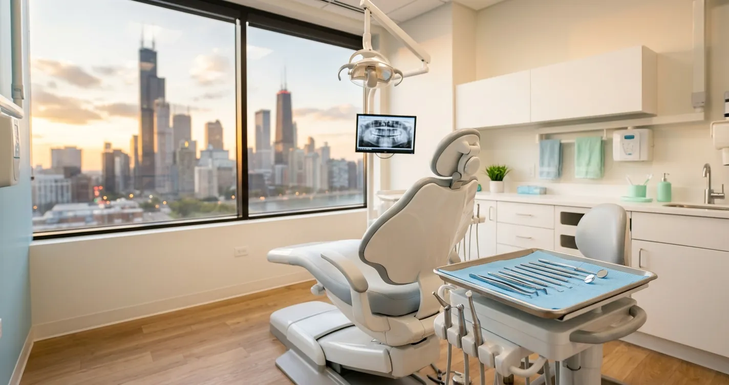 Clínicas dentales gratuitas en Chicago - Consultorio comunitario para hispanos sin seguro dental en Illinois