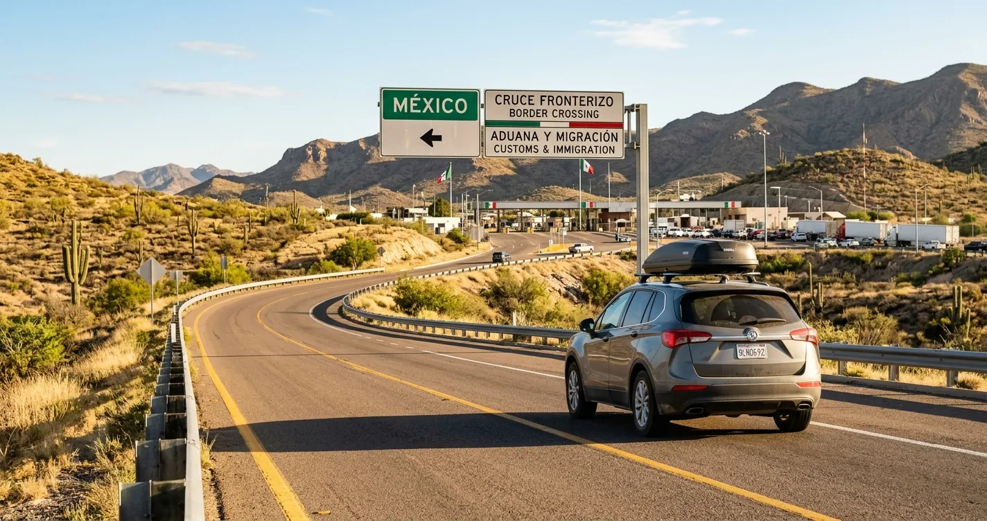 Permiso temporal de vehiculos a Mexico en Chicago - auto listo para viaje por carretera