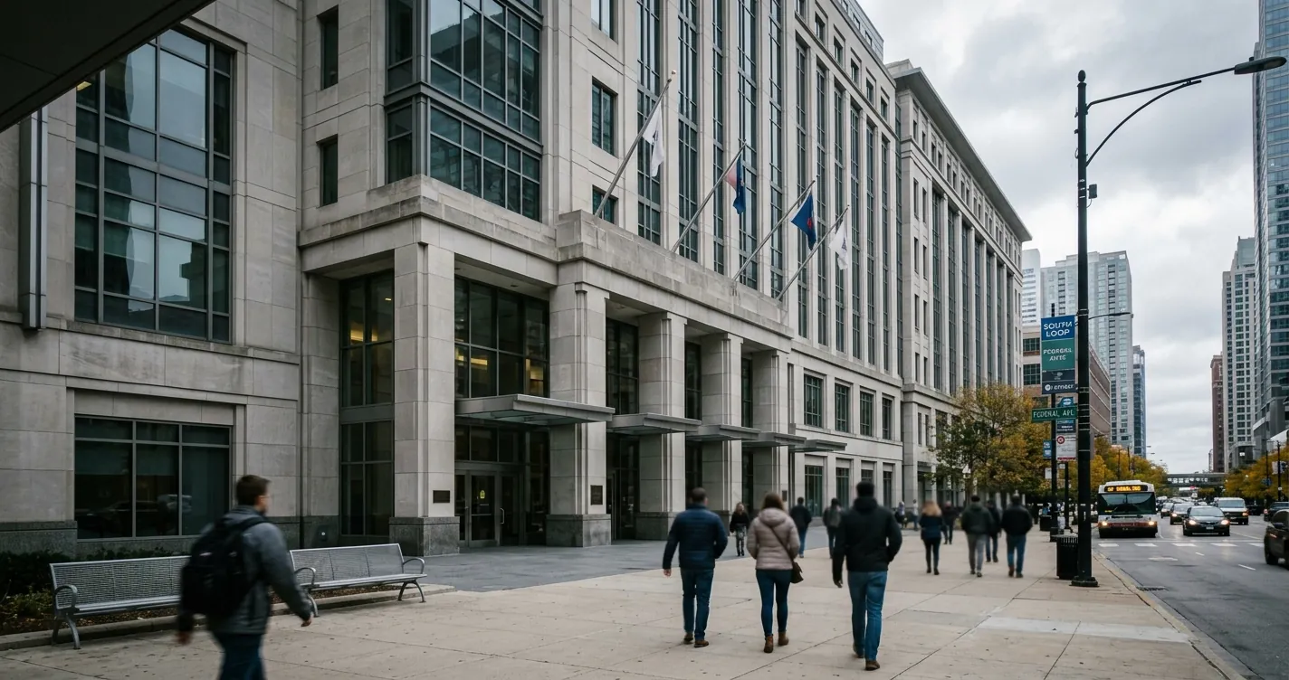 Oficina de ICE en Chicago - Edificio federal en el South Loop donde funciona el Field Office