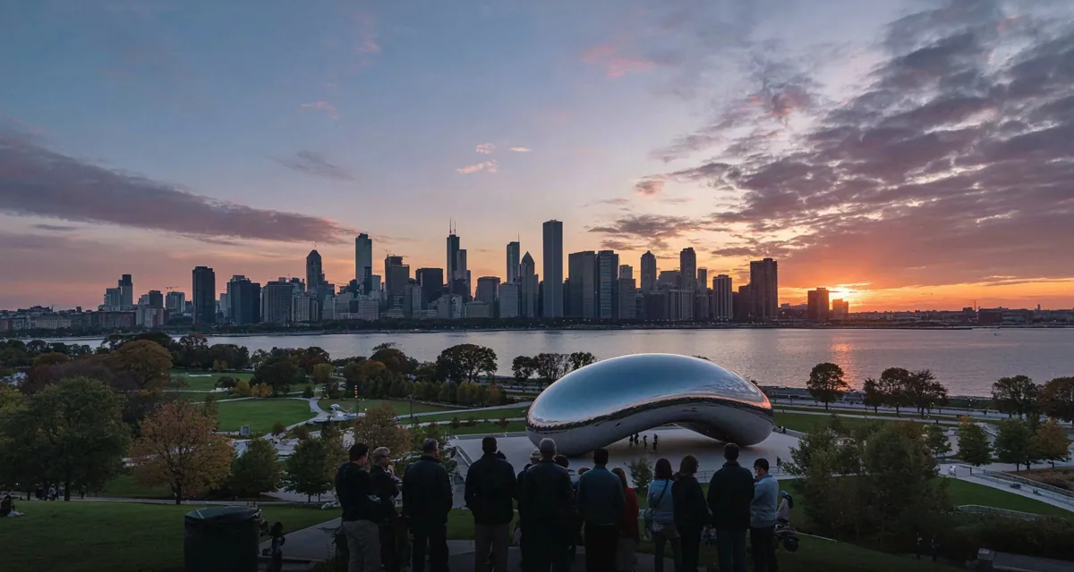 10 lugares que visitar en Chicago: skyline y atracciones principales de la ciudad vistos desde el lago Michigan